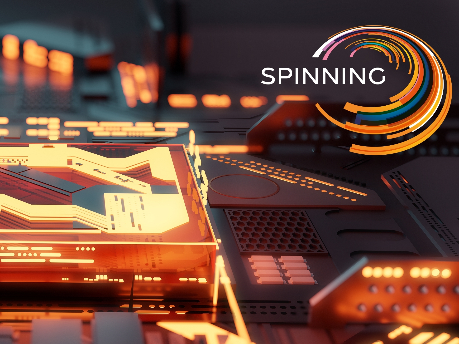 Projekt Spinning: Quantenprozessor aus Spin-Qubits in Diamant Illustration Quantenprozessor
