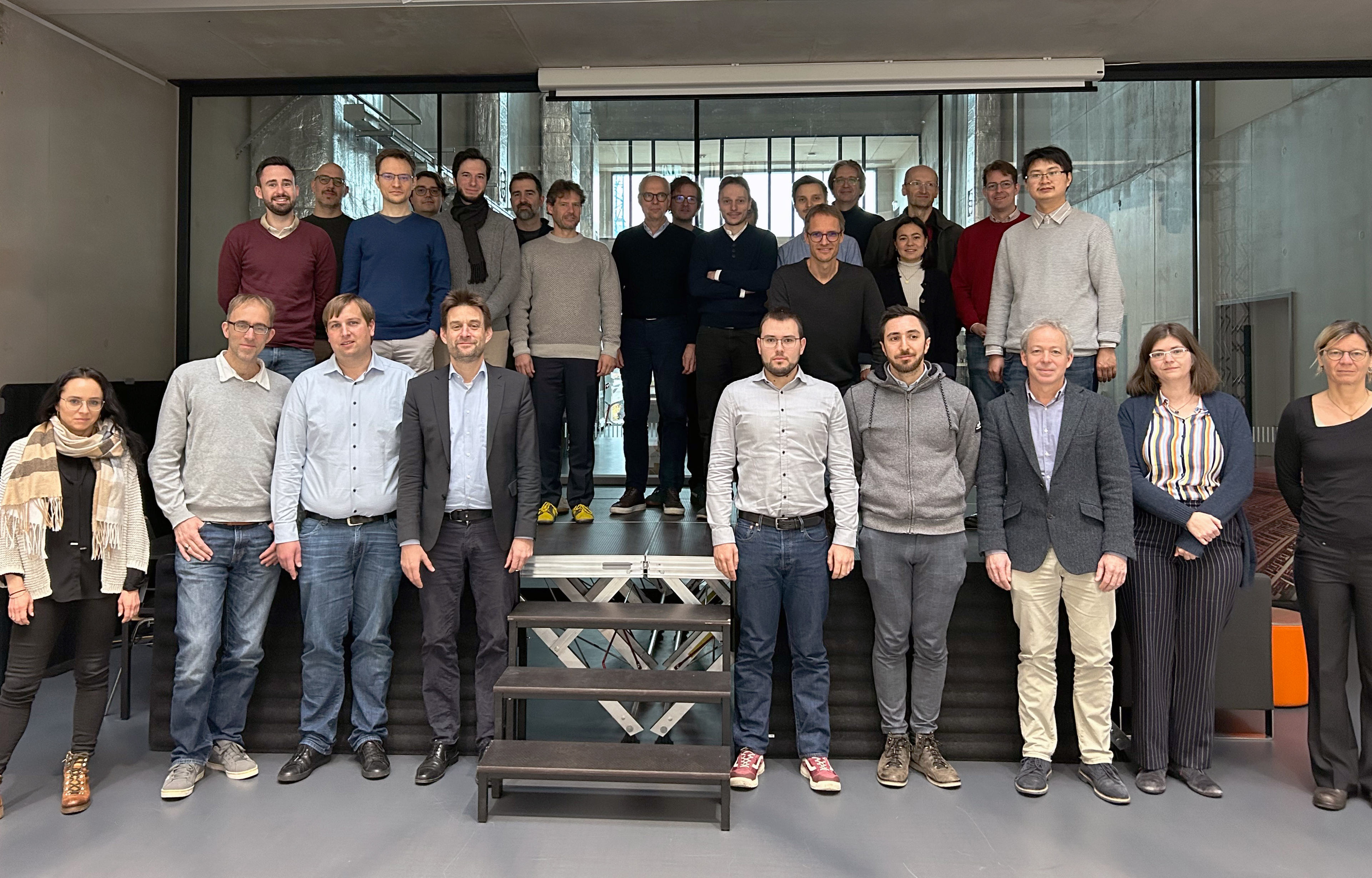 Group photo of the “SPINNING” project consortium